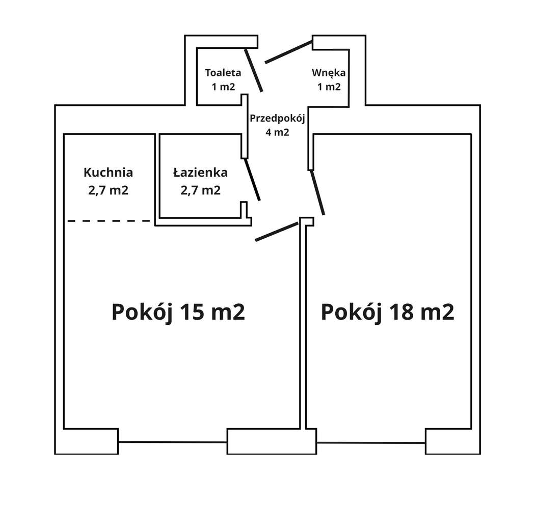 Mieszkanie w kamienicy przy ul. Pomorskiej – centrum Krakowa