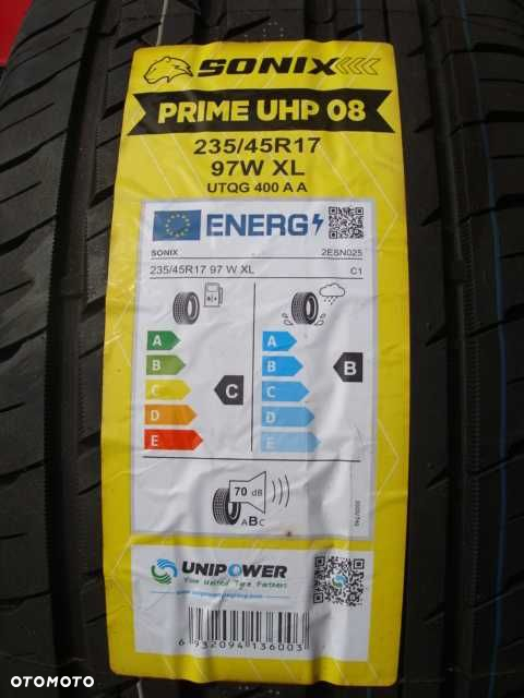 NOWE 235/45 R17 Sonix Prime UHP 08 - 2