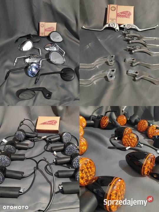 INDIAN CHIEF SISSYBAR CZĘŚCI MIGACZ KIERUNKOWSKAZ KIEROWNICA KANAPA SIEDZENIE KIEROWNICA KLAMKA BAGAŻNIK OWIEWKA TŁUMIK WYDECH PODEST SET GUMA - 5