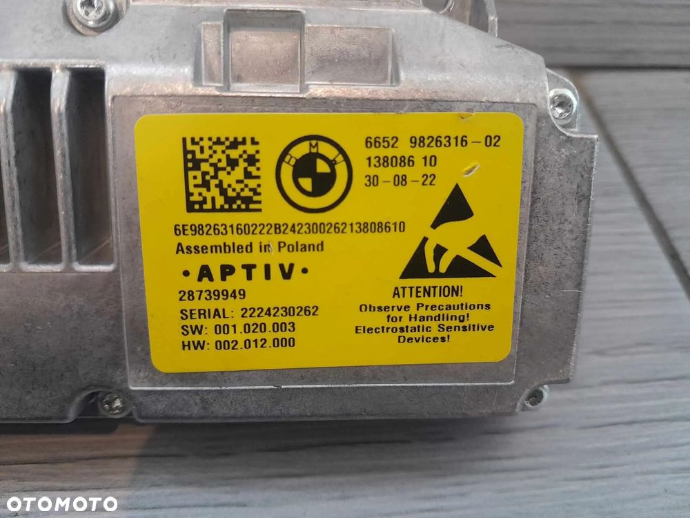 KAMERA KIEROWCY ASYSTENTA BMW M8 X5 X6 X7 G12 9826316 - 5