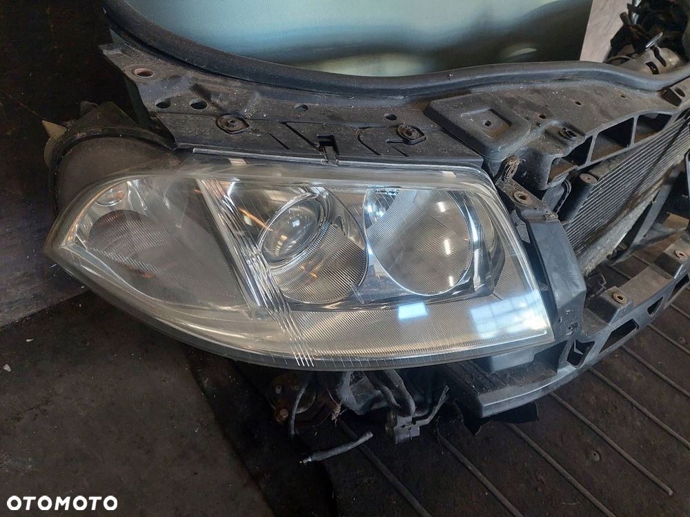 KOMPLETNY PRZÓD MASKA ZDERZAK LAMPA PAS VOLKSWAGEN PASSAT B5 FL LA6W - 12