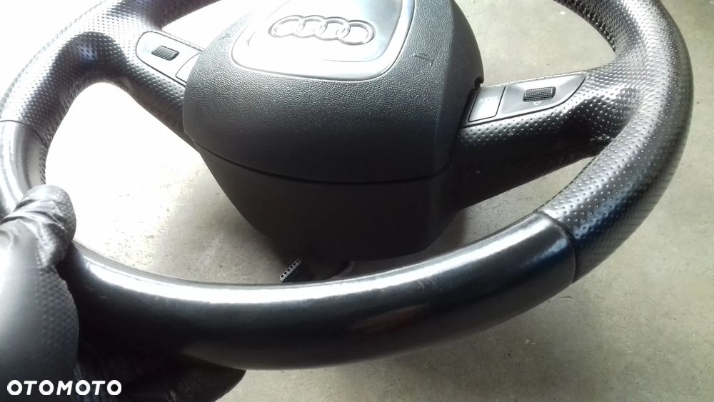 kierownica skórzata trójramienna 4F0419019AP A6 C6 - 13