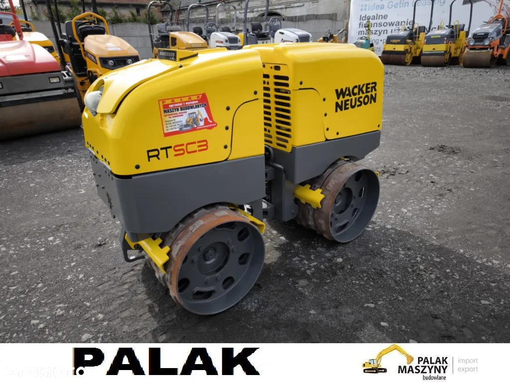 Wacker Neuson Walec prowadzony WACKER NEUSON  kołek  , 2018rok - 2