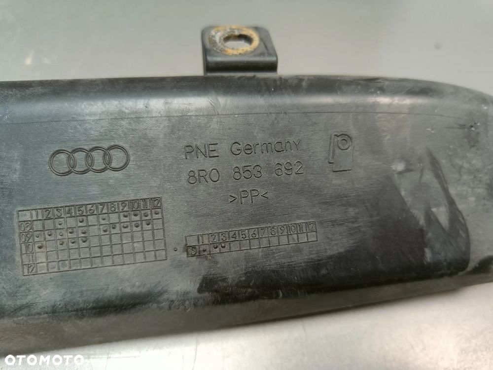 Wzmocnienie Atrapy Grilla Audi Q5 8R Wspornik Podpora 8R0853692 - 12