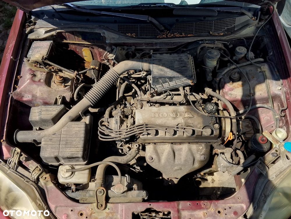 Honda Civic VI (95-99r.) 1.4 B 90KM. Silnik D14A4 / D14Z2 / D14Z4 Skrzynia lakier. Cały na części. GWARANCJA !!!  Przód Tył Zestaw Komplet Drzwi Klapa Zderzak Błotnik Maska Grill Atrapa Szyba Pas Lampa Lusterko Boczki Fotel Kanapa Kokpit Deska Rozdzielcza Przełącznik Włącznik Sterownik Przewody Wiązka Instalacja Moduł Komputer Czujnik Listwa Pompa Alternator Wtryski Głowica Rozrusznik Kompresor Sprzęgło Dwumas Silnik Skrzynia ABS Klimatyzacji Paliwa Wspomagania Kolektor Turbina Przepustnica Zawór Chłodnica Koło Hak Belka Sanki Zawieszenie Mcpherson Półoś Amortyzator Wydech Tłumik Zacisk Most - 8