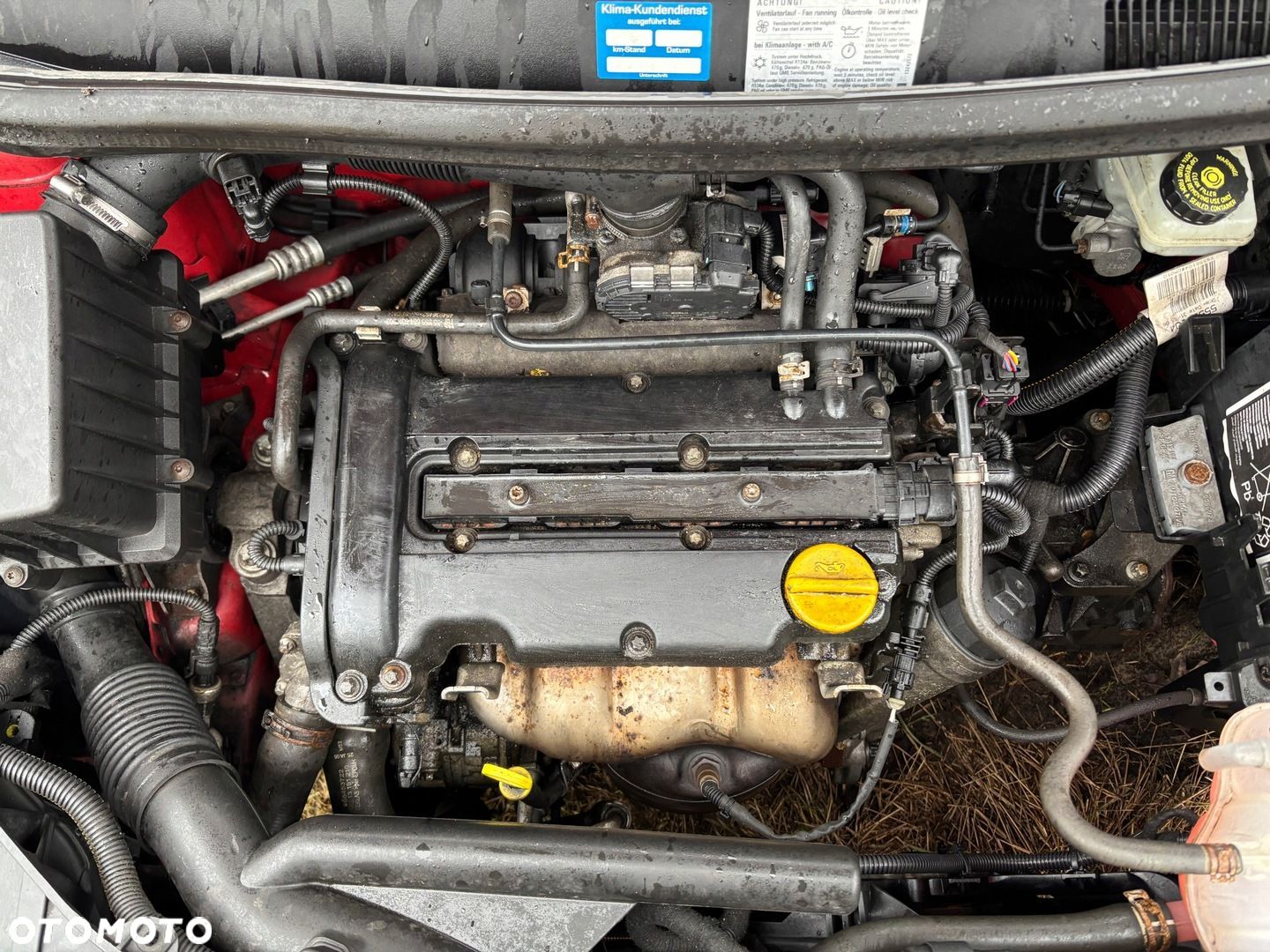 OPEL CORSA C D AGILA A SILNIK KOMPLETNY 1.2 KOD Z12XEP W AUCIE FILM - 1