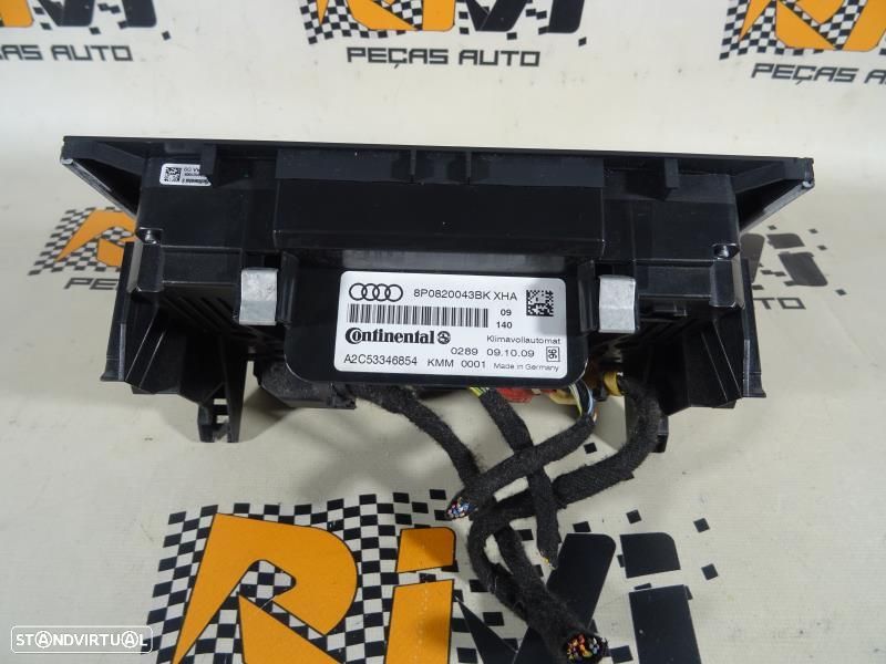 Climatronic / Comando Sofagem / Chaufagem Audi A3 (8P1)  8P0820043bk / - 6