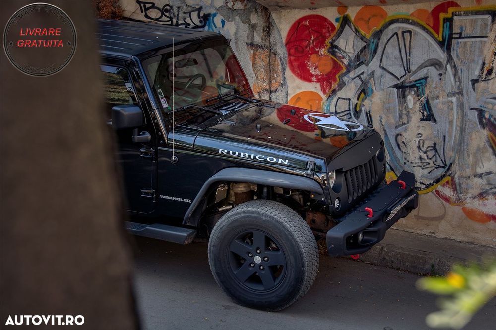 Bara Fata Jeep Wrangler Rubicon JK (2007-2017) 10th Anniversary Hard Rock Style- livrare gratuita - 10