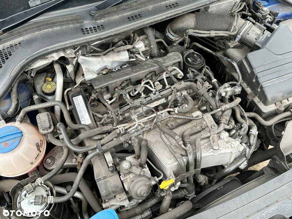 SILNIK KOMPLETNY 1.6 TDI CXM CXMA AUDI A1 8X LIFT 85KW / 115KM FILM Z PRACY - 1