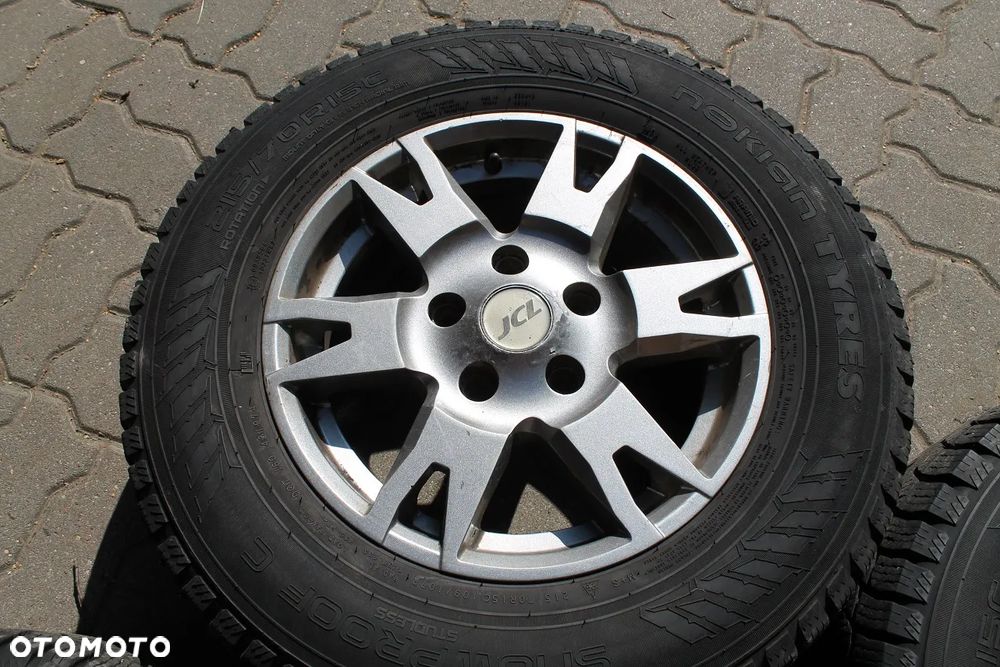 alufelgi koła fiat ducato boxer jumper 5x118 215/70/15C - 5