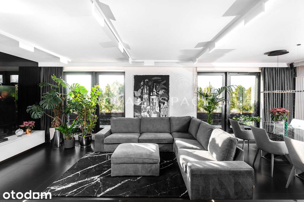 Jasny penthouse z widokiem na Wawel!