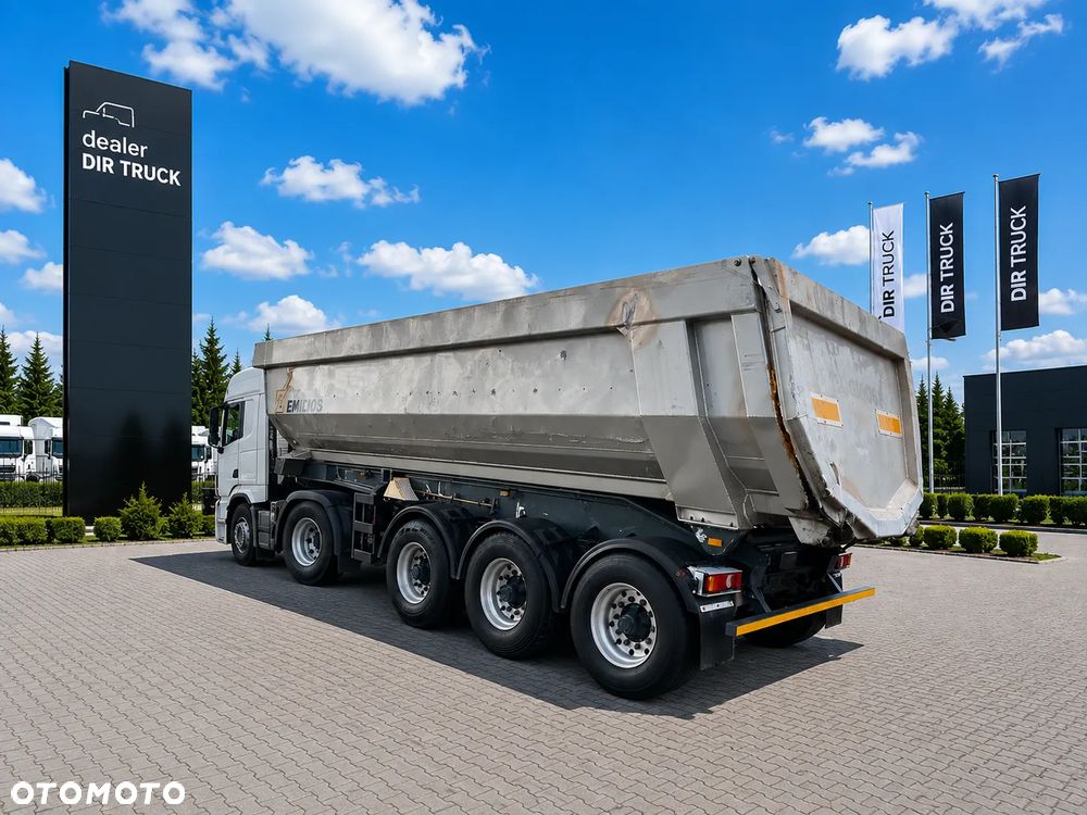 Meierling MSK 24 NACZEPA WYROTKA 24m3 OSIE BPW, ALUMINIOWE FELGI, ALUMINIOWA RAMA, STALOWA MULDA - 3