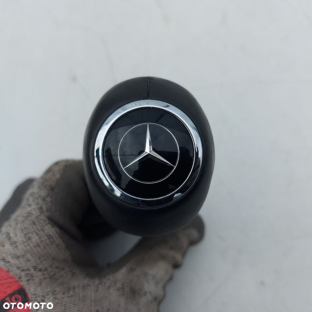 GALKA ZMIANY BIEGOW SKORA RAMKA CHROM MERCEDES A W169 AUTOMAT ORYGINAL DEMONTAZ - 3