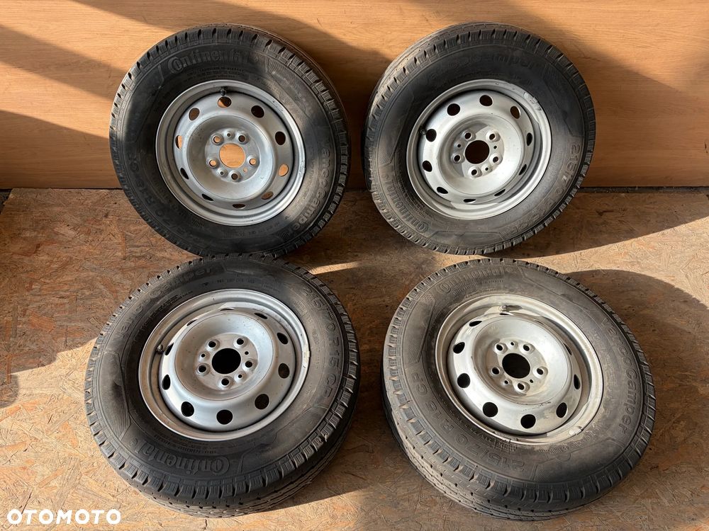 Felgi koła stalowe opony letnie 215/70 R15CP ET68 5x118 Ducato Boxer Jumper Kamper - 1