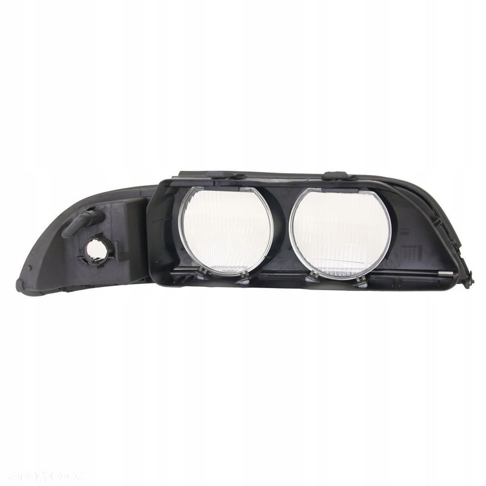 Reflektor Lampa Klosz kpl Tuning Black White Bmw 5 e39 1996-2000 przed lift - 2