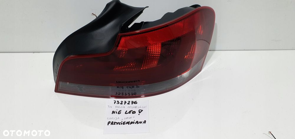 Bmw E82 E88 Lci Lampa W Błotnik Prawa Tył Sport Sprawdzona 7327276 - 1