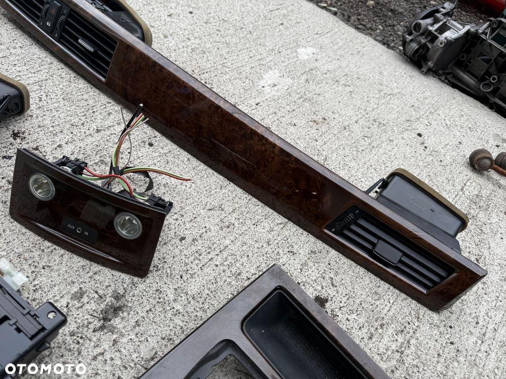 Dekory e60 drewno lift lci Cały komplet bardzo ładne - 3