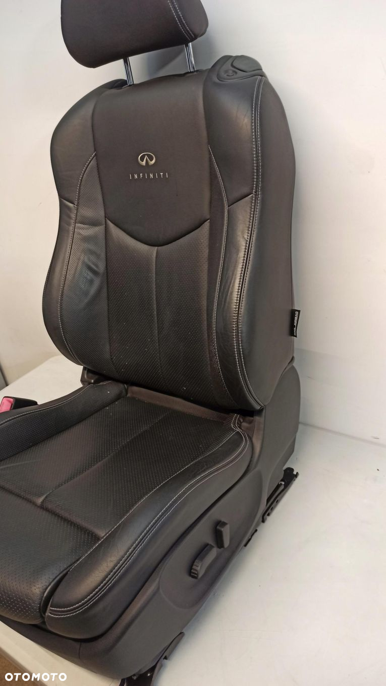 KANAPA FOTELE INFINITI G37 RHD SKÓRA - 7
