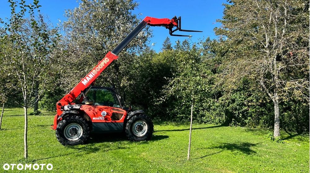 Manitou MLT-634-120 LSU z wieloma akcesoriami 40 kmh , 2003Ładowarka teleskopowa
