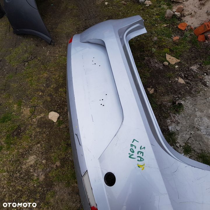 SEAT LEON 2 II ZDERZAK TYLNY TYŁ - 3