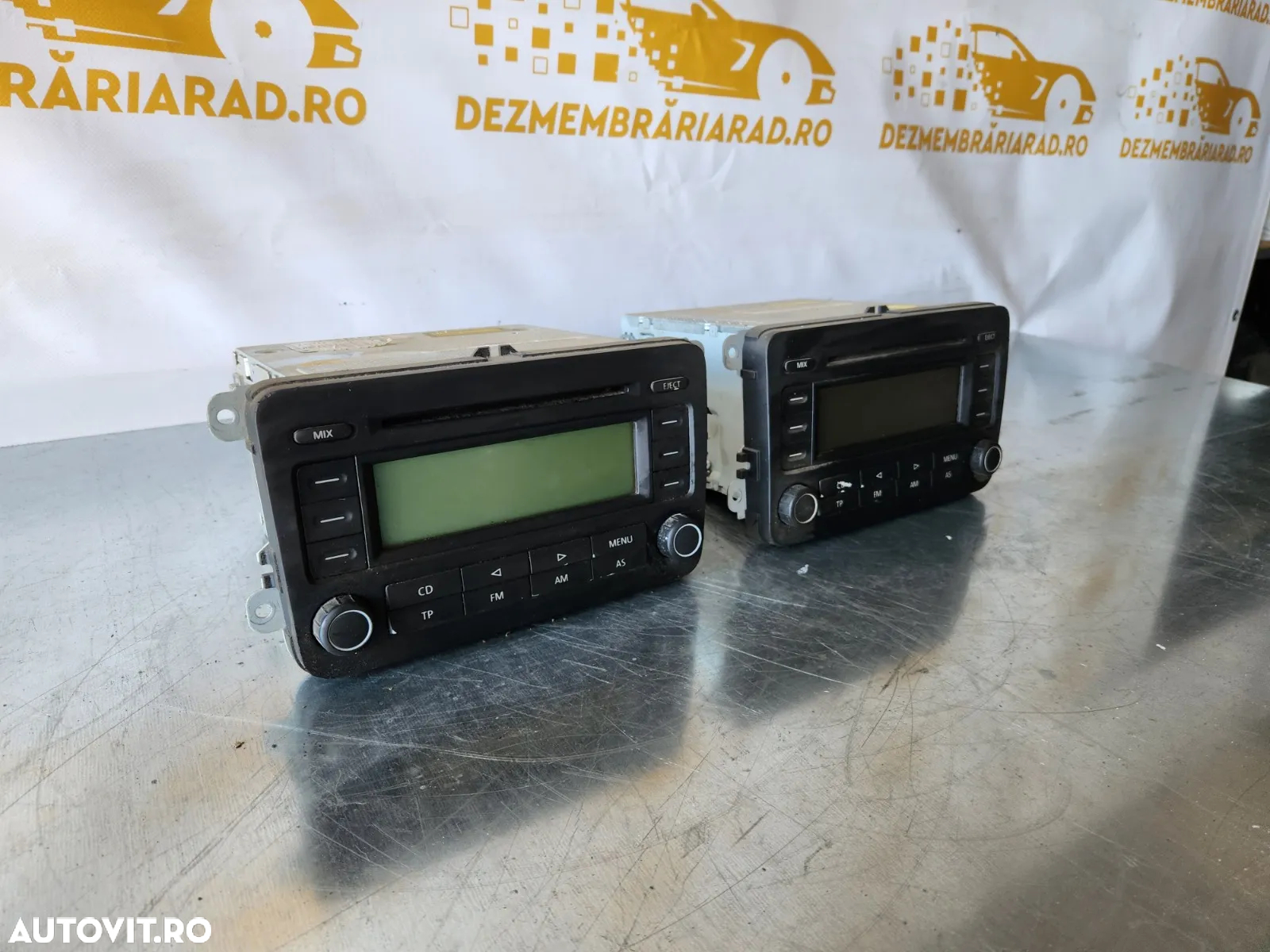 Radio Cd Player Vw Touran Jetta Golf 5 Passat B6 Etc. Cod 1KL - 3