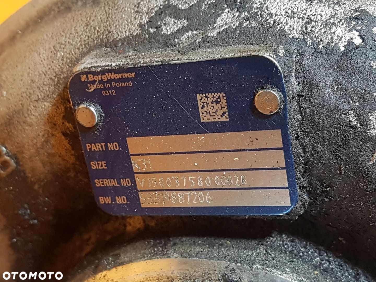 TURBINA TURBOSPRĘŻARKA K31 MAN TGA TGX TGS - 4