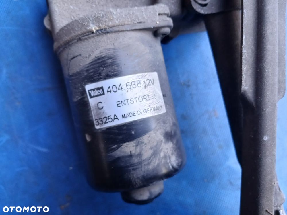 Mechanizm wycieraczek przód Citroen C4 Peugeot 307 silniczek Valeo 404.638 ramiona wycieraczek przedni kompletny - 4