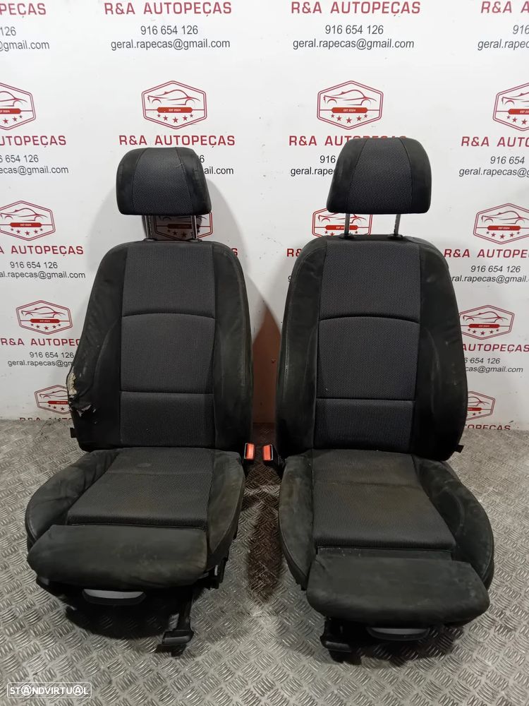 Conjunto de Bancos BMW Série 3 Coupe E92 Pack M em Alcântara Original - 8