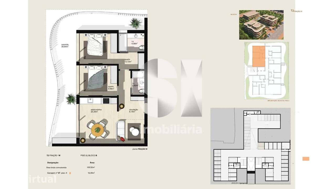 T2 Jardim Haydée: Exclusividade na Quinta da Portela - Grande imagem: 4/5