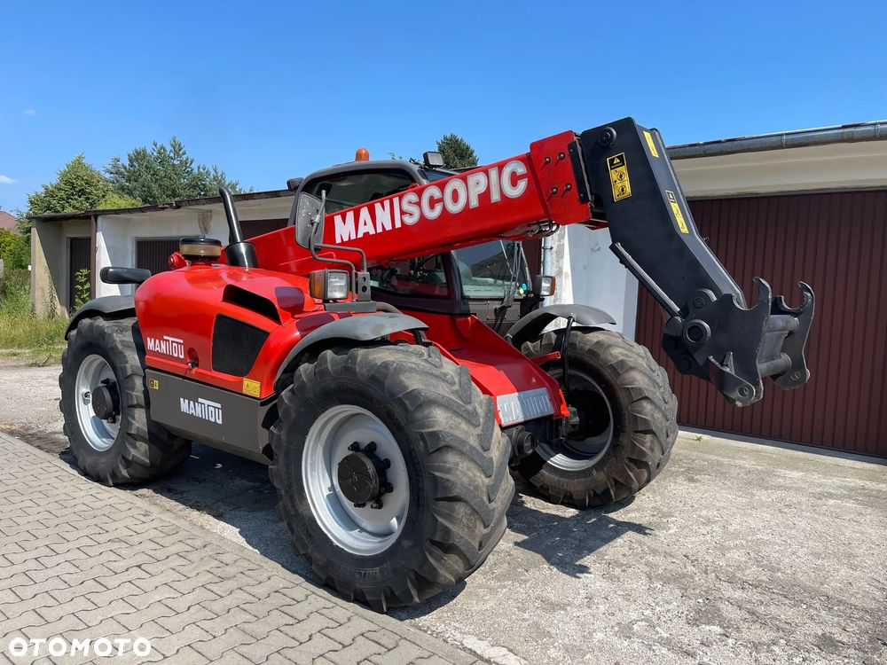 Manitou Ładowarka teleskopowa Manitou MLT 730-120 LS TURBO_Perkins 4 Cylindrowy 120 KM + Skrzynia biegów 40 KM/H SZYBKA_Napęd 4X4 - 1