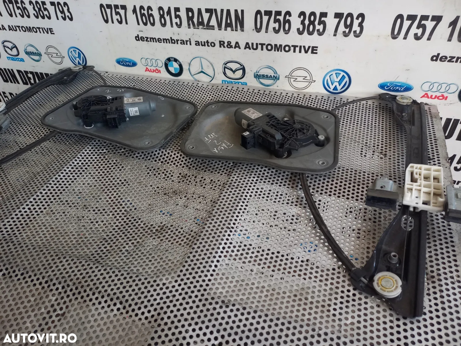 Macara Geam Electrica Stanga Dreapta Fata Skoda Fabia 2 An 2007-2008-2009-2010-2011-2012-2013-2014 - 6