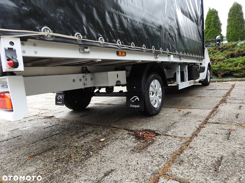 Opel MOVANO PLANDEKA 10 PALET WEBASTO TEMPOMAT KLIMATYZACJA LEDY PNEUMATYKA  165KM - 17