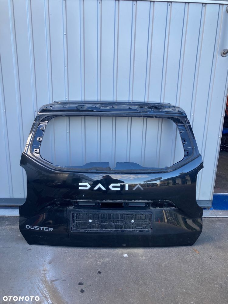 DACIA DUSTER II 2 LIFT 24r KLAPA TYLNA tylnia tył POKRYWA BAGAŻNIKA czarna nv676  Wwa - 1