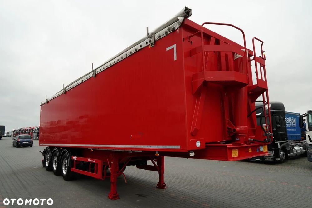 Benalu WYWROTKA 56 m3 / ALUMINIOWA / OŚ PODNOSZONA / SAF / ALUFELGI / - 9