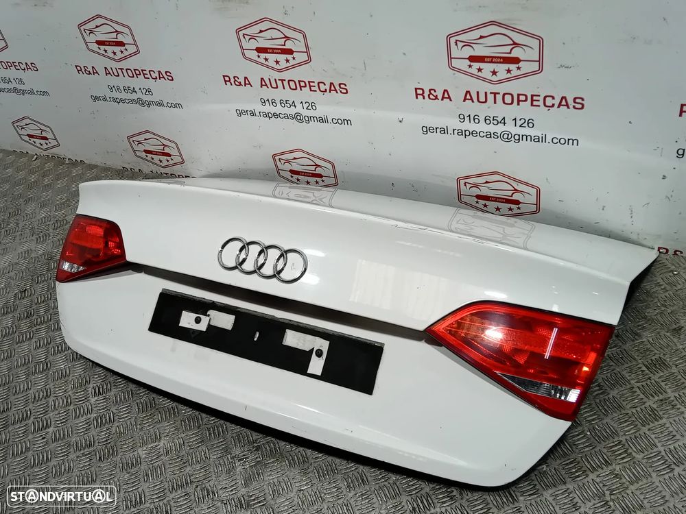 Tampa Porta Mala Audi A4 B8 Sedan Original - 3