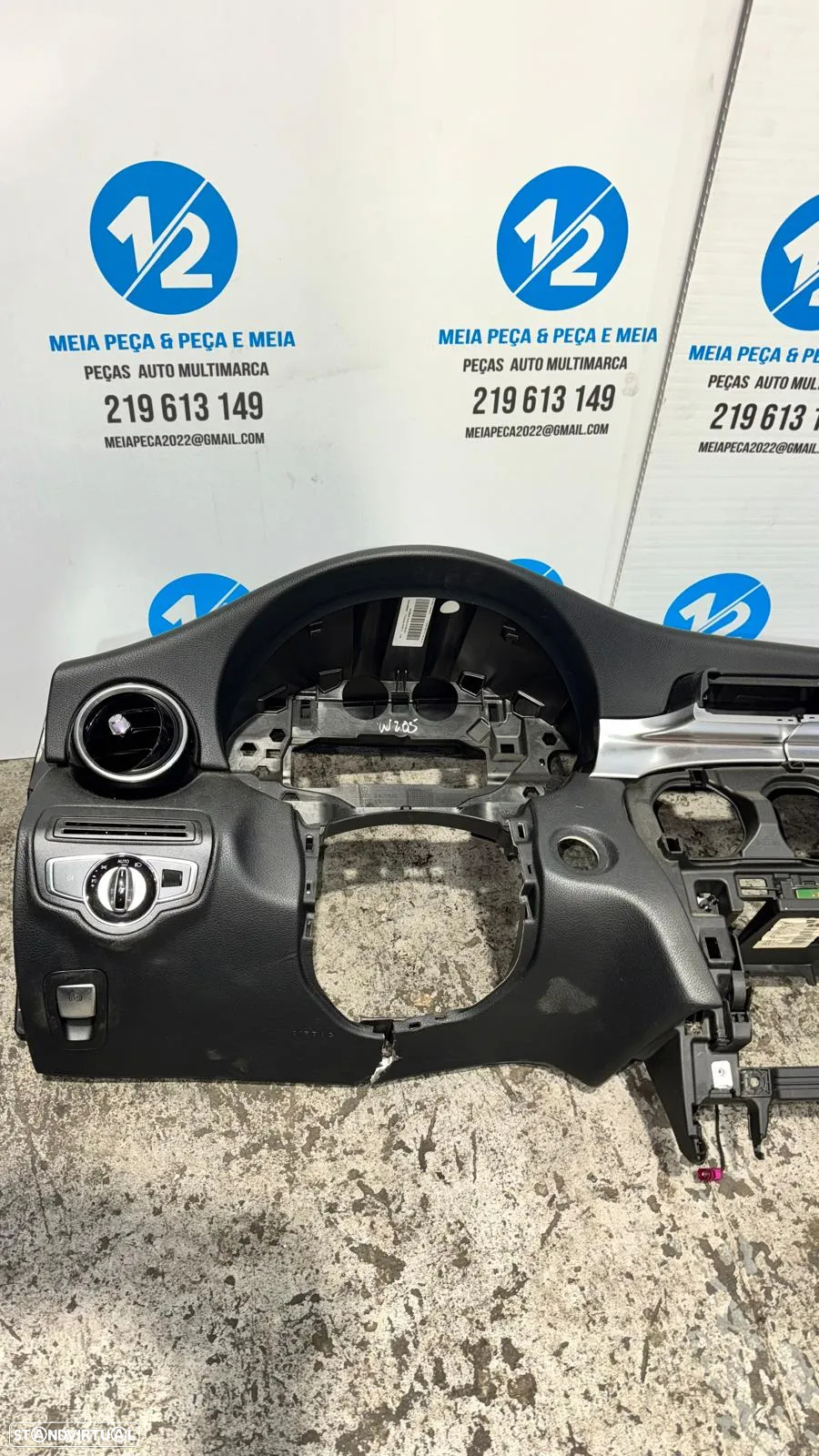 Tablie Mercedes W205 com air Bag Do pendura , - 2