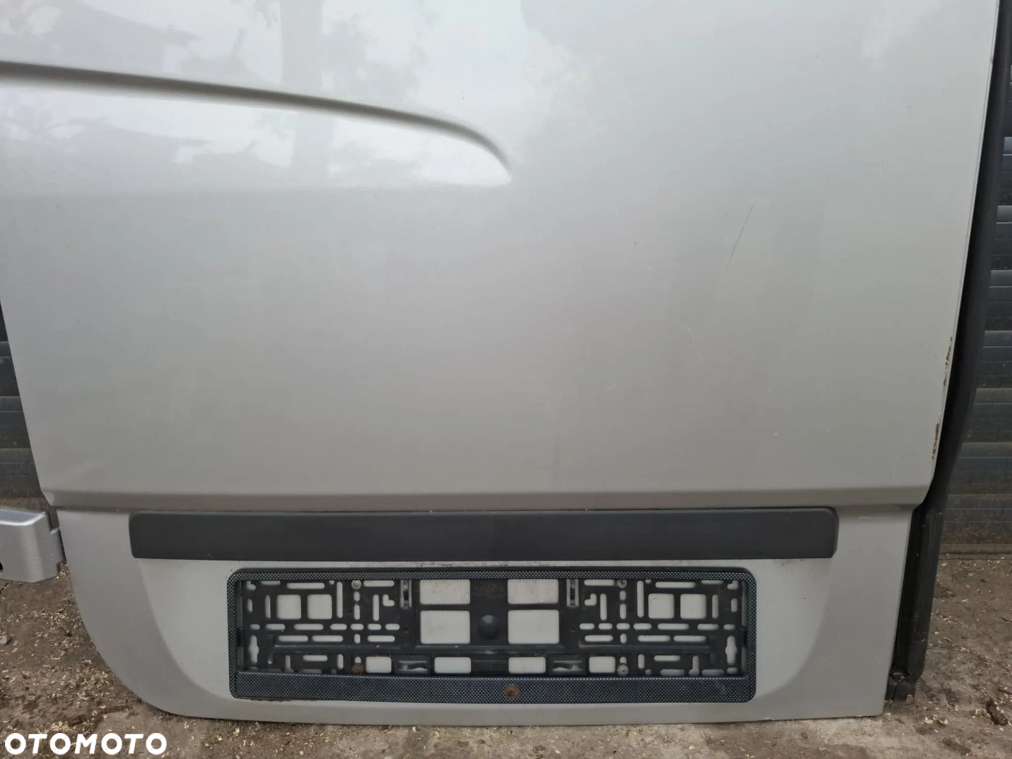 DRZWI LEWE TYLNE TYŁ VW CRAFTER W906 SPRINTER MERCEDES MAX SZYBA MAXI SREBRNE - 6