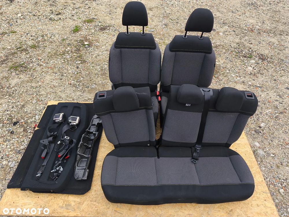 FOTELE PRZÓD TYŁ WNĘTRZE VAN PRZEKŁADKA CITROEN C3 III - 1