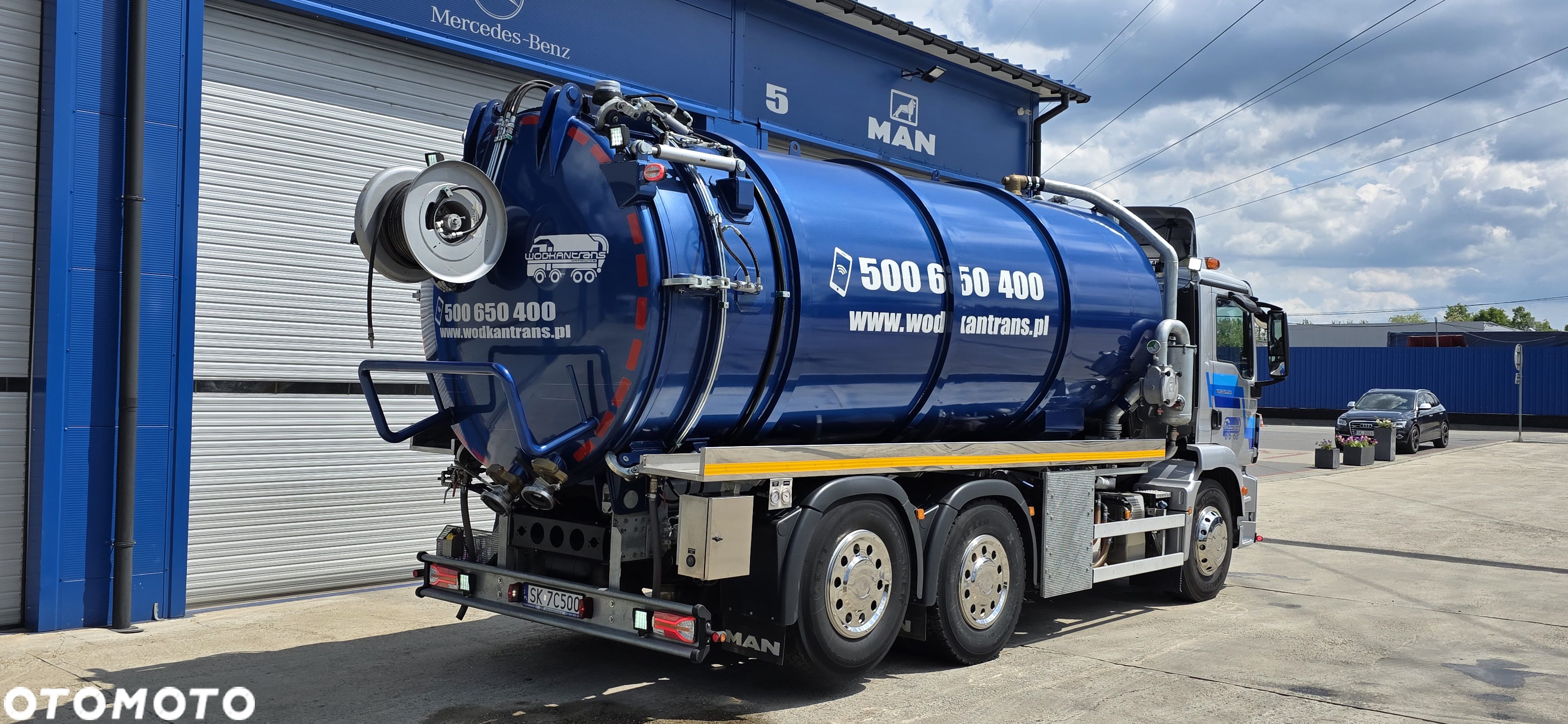 MAN TGM 26.320 6x2 asenizacyjny wuko cysterna zabudowa 2024r 16+2m3 - 7