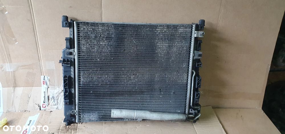 Chłodnica chłodnice wody klimatyzacji Mercedes ML W164 3.0 CDI A2515000054 A2515000004 - 1