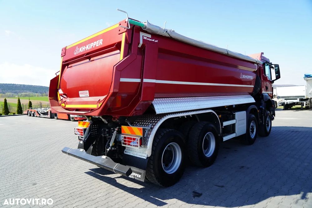 MAN TGS 41.480 / 8X6 / BASCULATOR / AUTOMAT / NOU-NOUȚ / ECHIPAMENTE FOARTE BOGATE / - 12