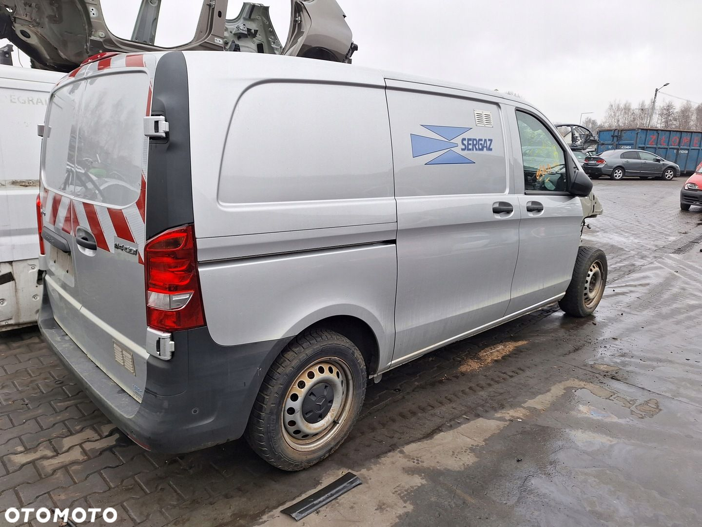 MERCEDES VITO 3 III W447 LIFT 447 VIANO ĆWIARTKA PODŁUŻNICA PRÓG LEWA PRZÓD - 11