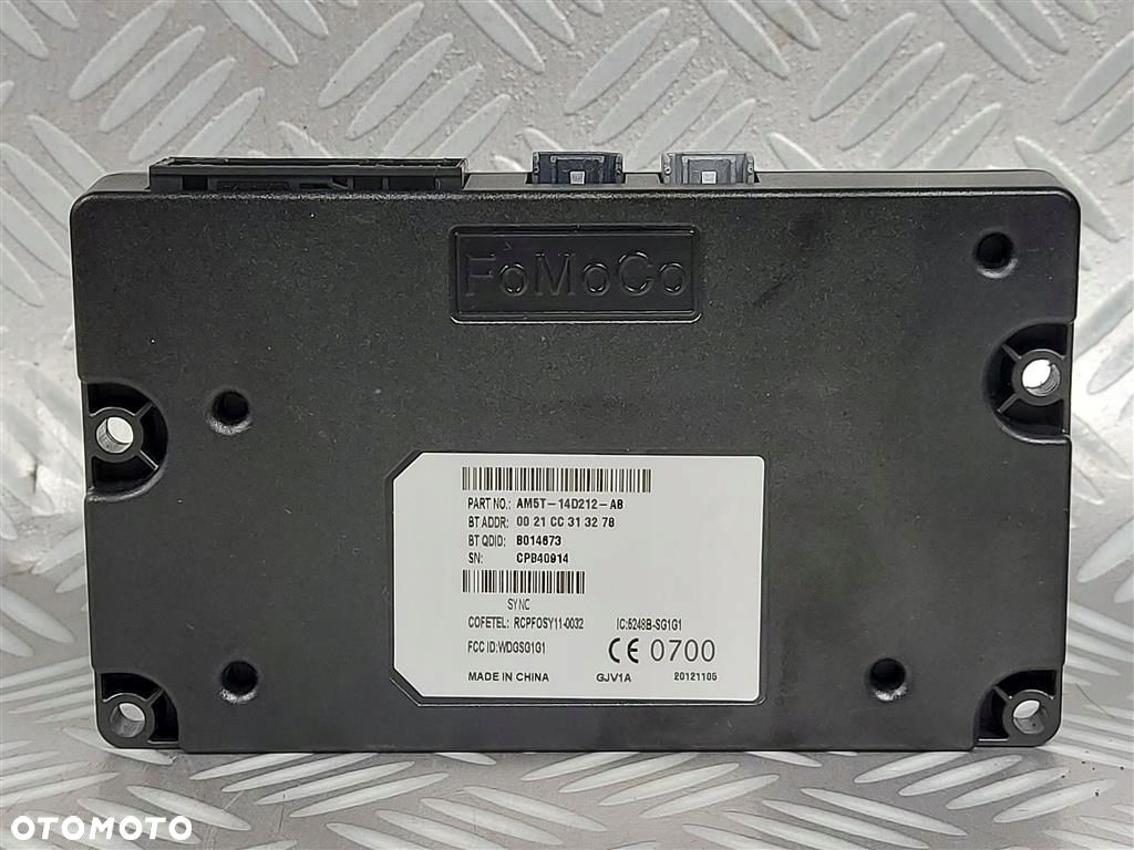 Moduł BLUETOOTH Ford Focus MK3 C-MAX B-MAX AM5T-14D212-AB  2010-2015r - 1