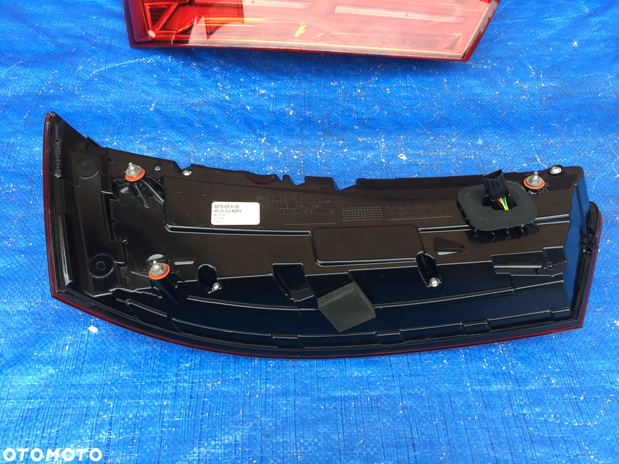 AUDI Q7 SQ7 4M  / MATRIX / EUROPA / LAMPY TYLNE LAMPA TYŁ / DYNAMICZNE / KOMPLET / ORYGINAŁ - 6