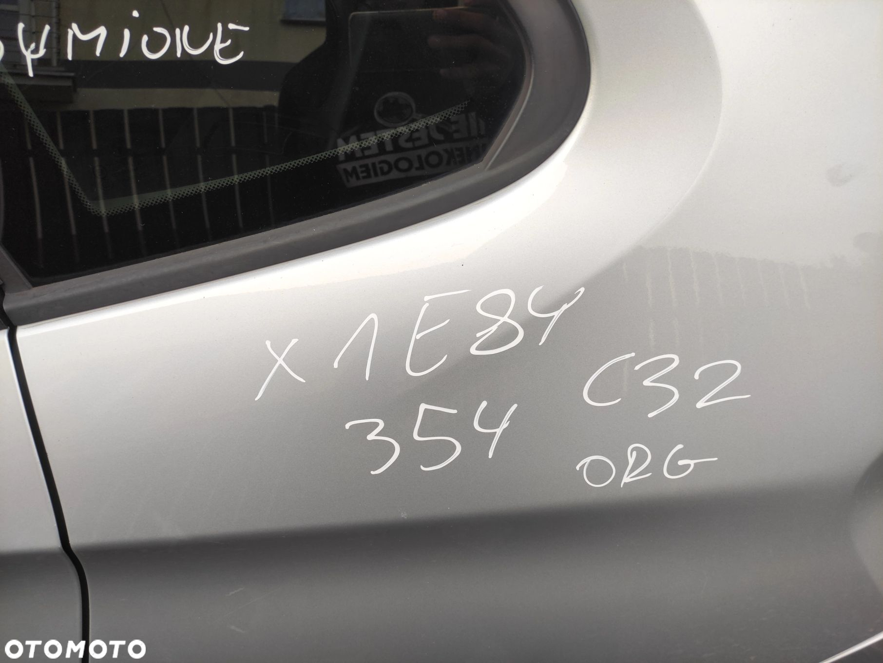 ĆWIARTKA BŁOTNIK LEWY TYŁ TYLNY BMW X1 E84 354 TITANSILBER ORG LAKIER - 3