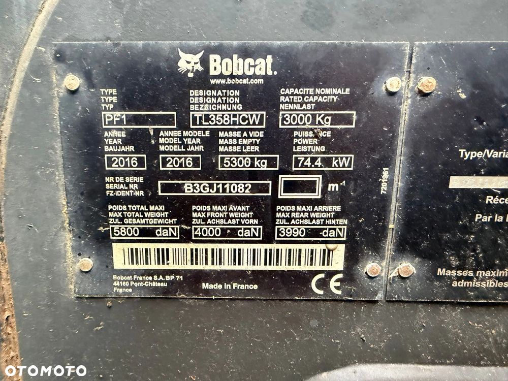 Bobcat TL 358+ - 17