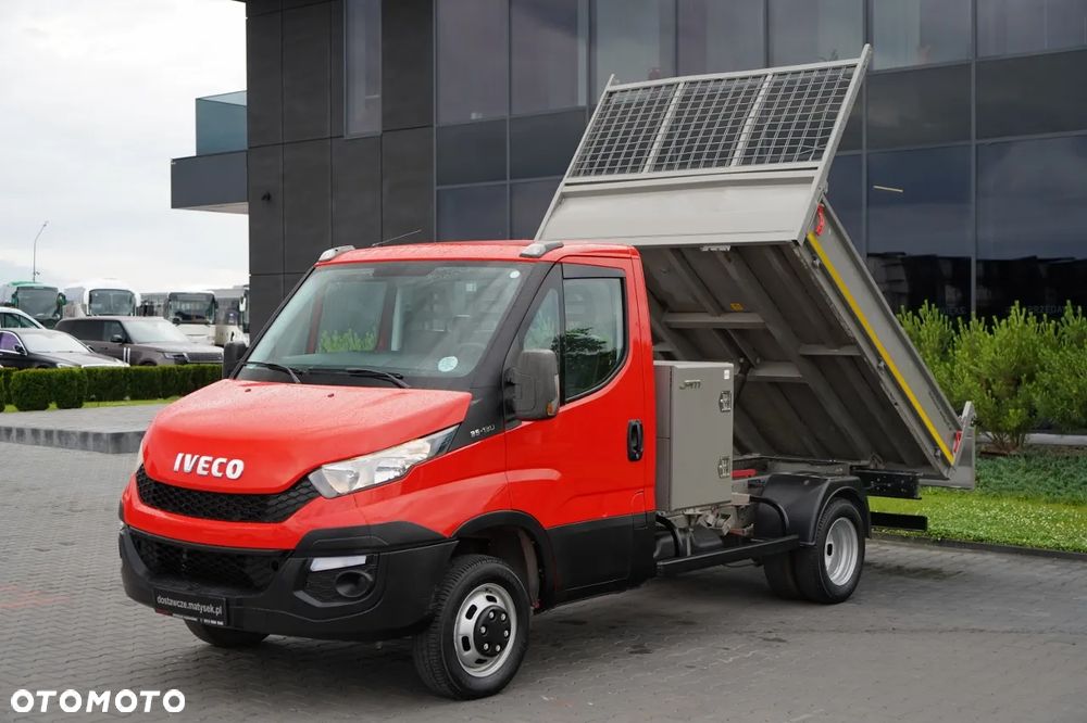 Iveco DAILY 35-130 / WYWROTKA STALOWA / BLIŹNIAK / 3 MIEJSCA / BLOKADA MOSTU / SPROWADZONY - 14