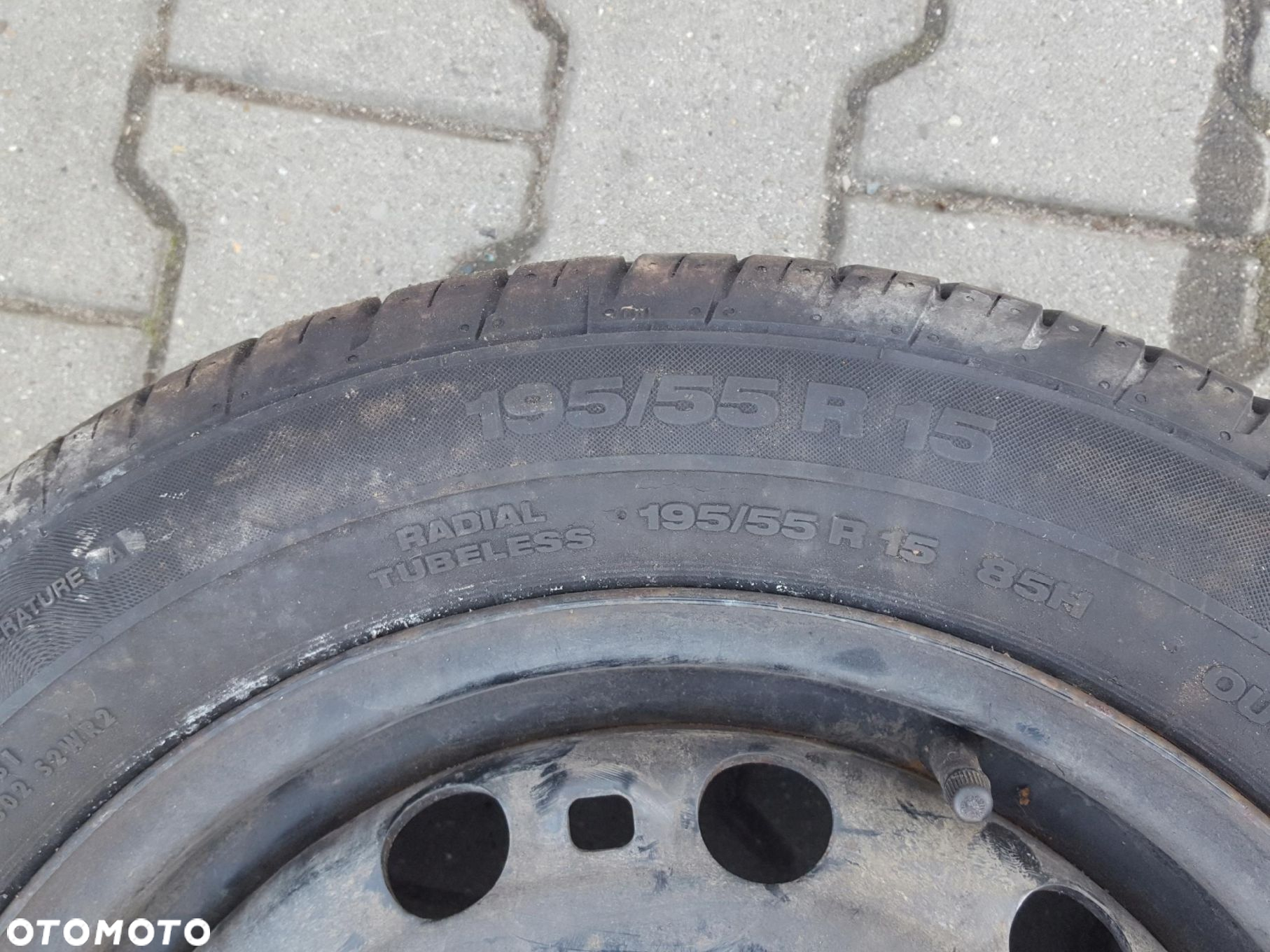 VW POLO 6R IBIZA IV 08r- FABIA II KOŁO ZAPASOWE 15 5X100 - 3