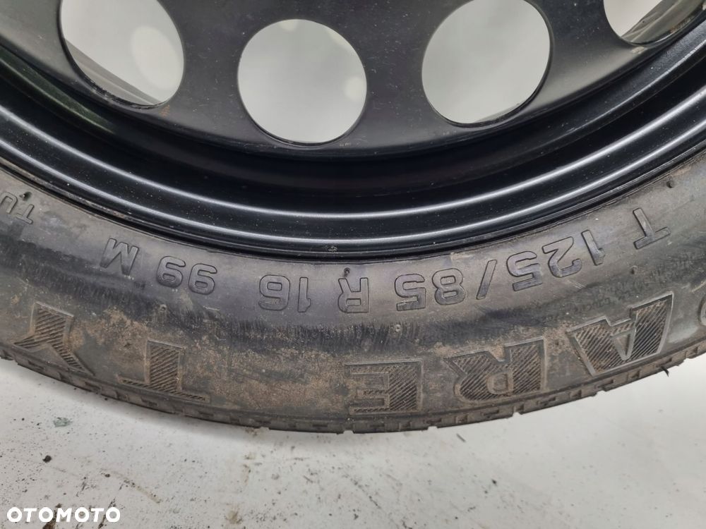 KOŁO DOJAZDOWE ZAPASOWE Opel Signum Vectra Astra H 125/85 R16 2160132 5x110 - 7