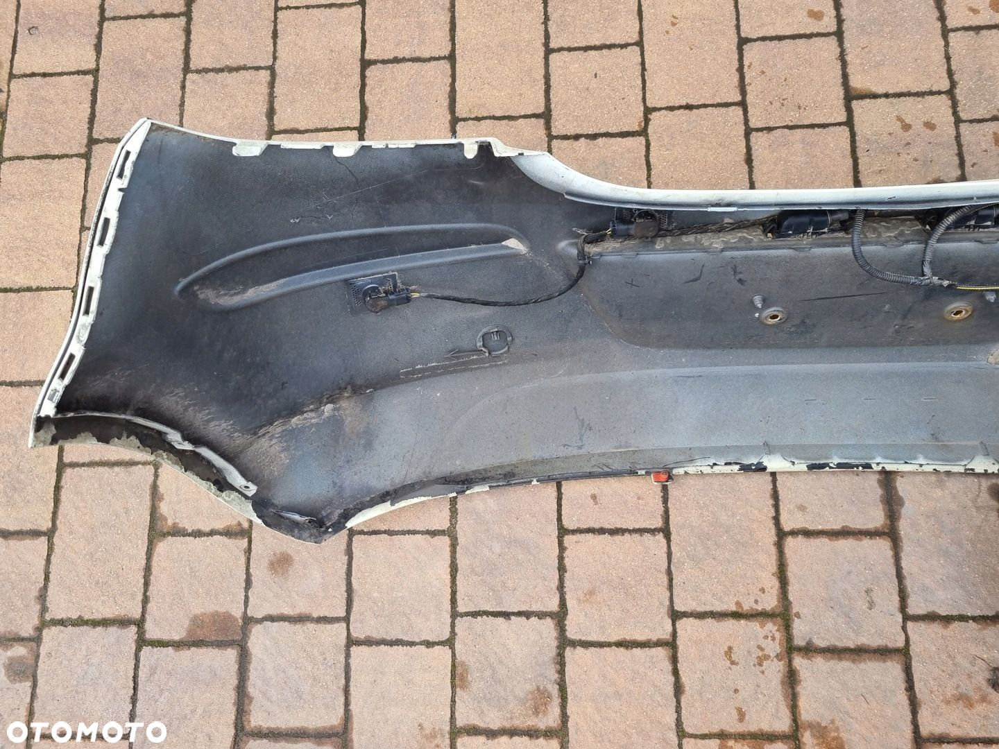 opel corsa D 06- 5drzwi 5D zderzak tył oryginał 13179916 wiązka i czujniki - 6